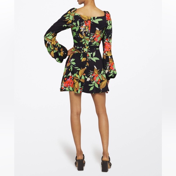 Autumn Adeigbo Catira Dress BCK Floral NWT Size 6 - Picture 4 of 12